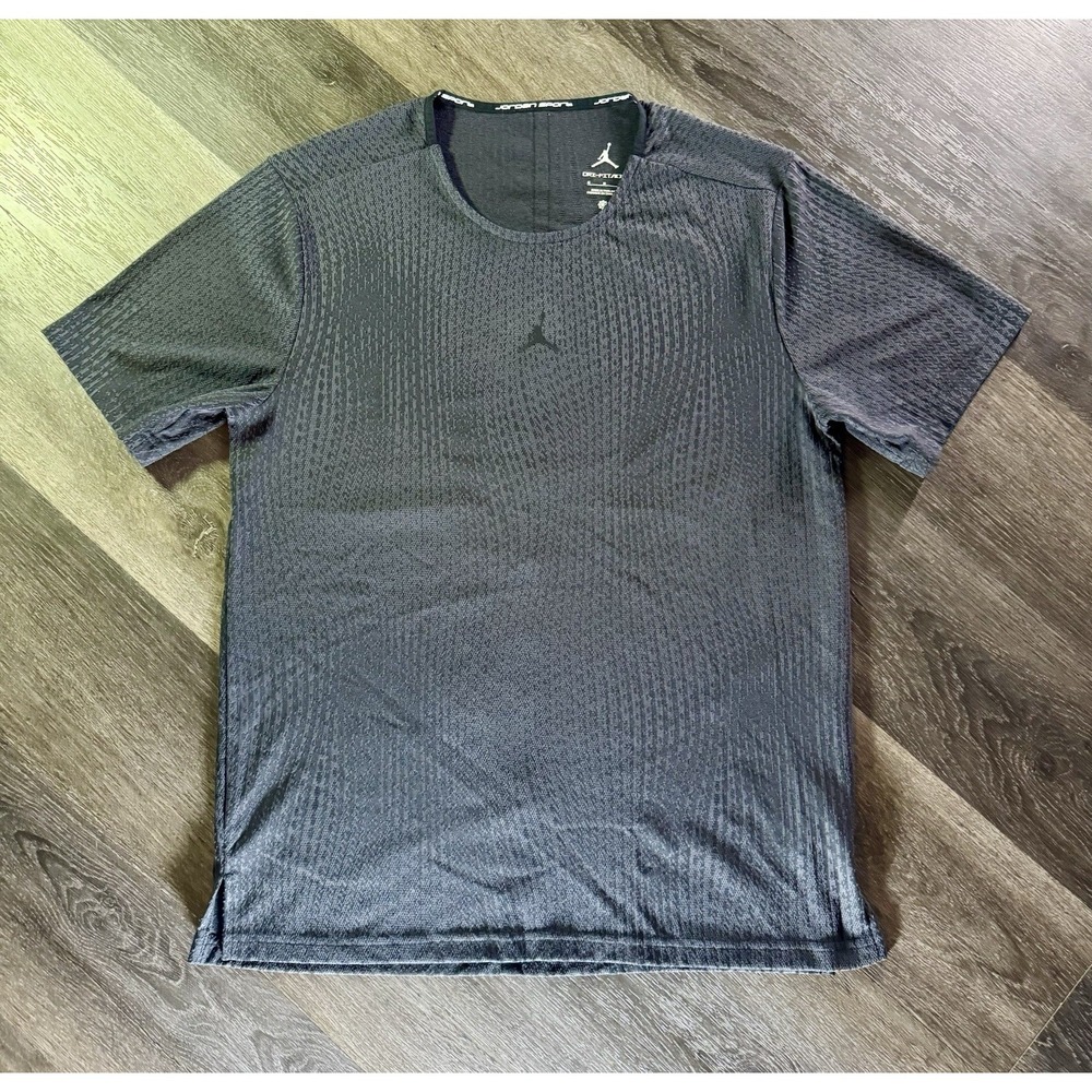 Jordan Shirt Mens M Gray Nike Dri-FIT ADV Performance Training Tee FN5864-022